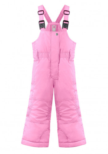 Dziecięce spodnie na szelkach Poivre Blanc W19-1024-BBGL gorączkowe różowe